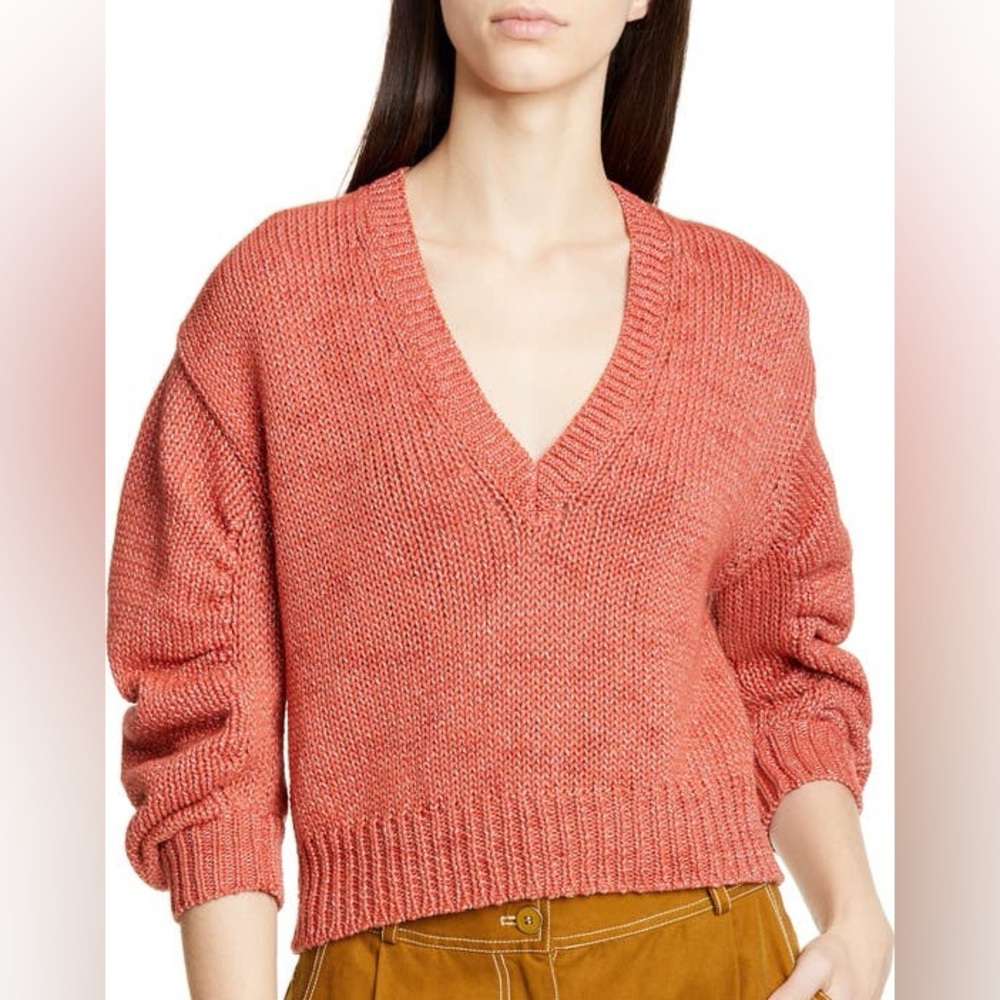 Ulla Johnson Tunis Metallic Sweater - Size M